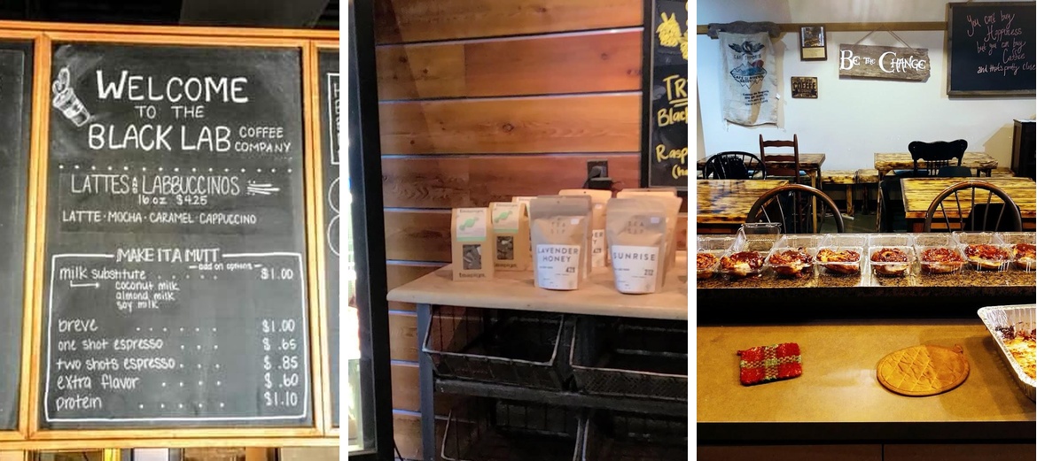 Black Lab Coffee Company Menu