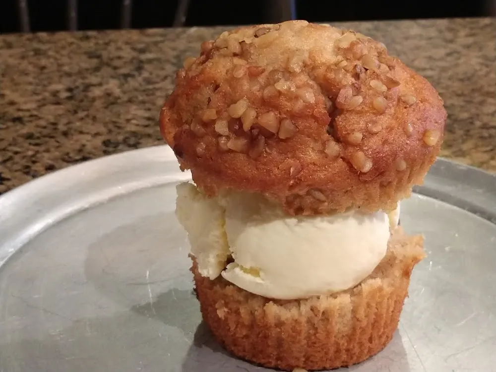 Banana Nut Ice Cream Sandwiches
